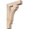 Ekena Millwork Merced Block Smooth Bracket, Douglas Fir, 3 1/2"W x 18"D x 26"H BKT04X18X26MRC05SDF - alternate 1